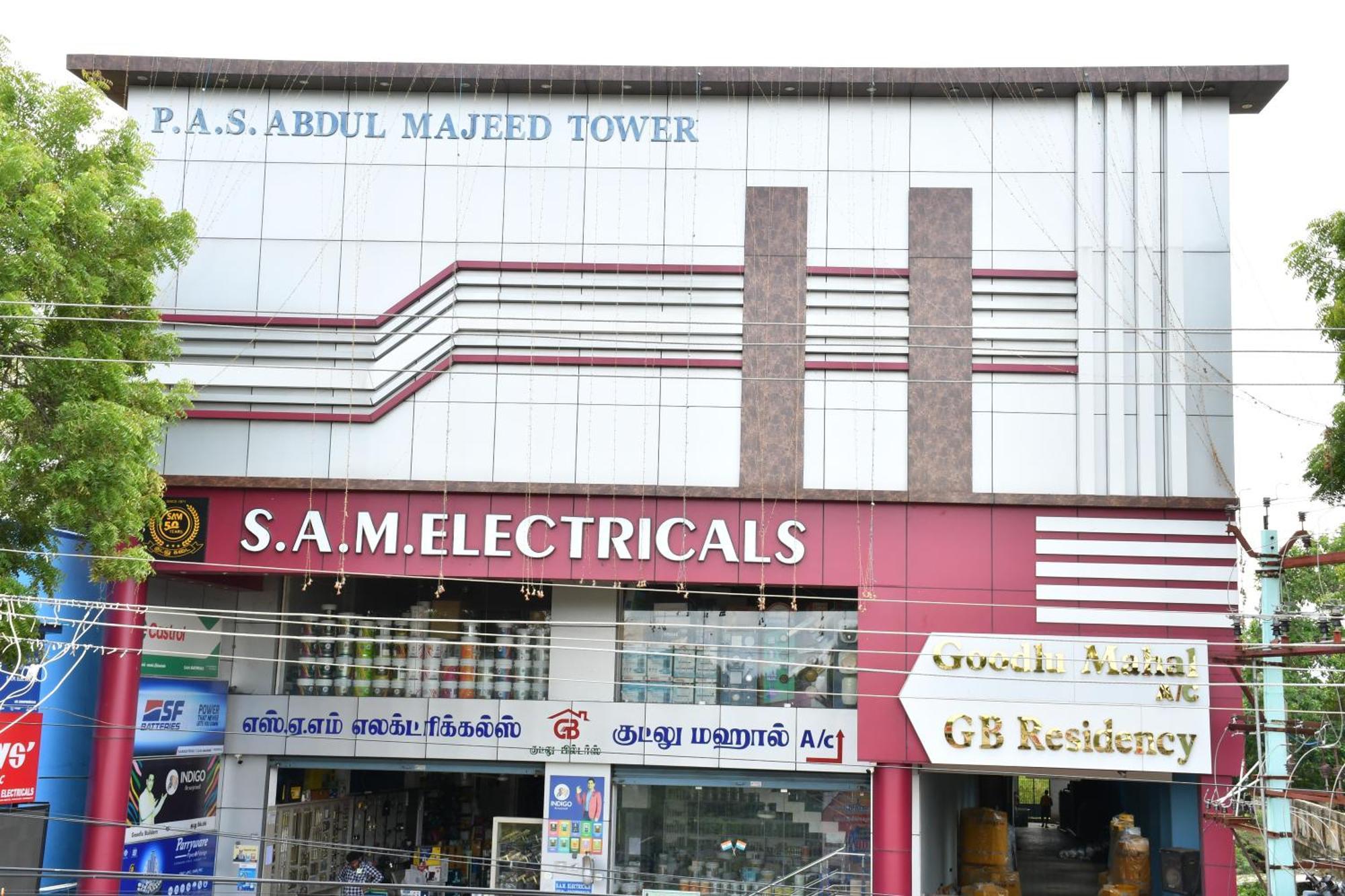Gb Residency Hotel Ramanathapuram Buitenkant foto